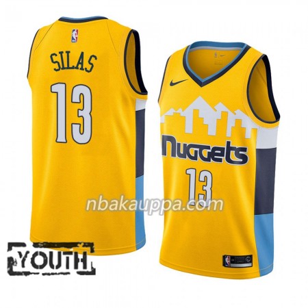 Denver Nuggets Xavier Silas 13 2018-2019 Nike Keltainen Pelipaidat Swingman - Lasten